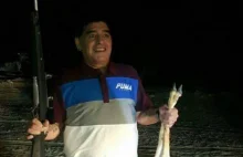 Maradona zabił zwierzę zagrożone wyginięciem [DRASTYCZNE ZDJĘCIE]