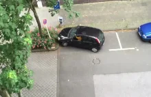 Nieudana proba pobicia rekordu Guinnessa w parkowaniu