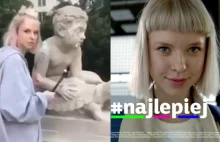 Instagramerka, która zniszczyła rzeźbę, jest twarzą mBanku. Teraz przeprasza