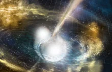 Epickie zderzenie dwóch gwiazd neutronowych tworzy "hipermasywny" magnetar.