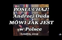 POSŁUCHAJ! Andrzej Duda MÓWI JAK JEST w Polsce