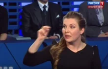 Polak poniżony w rosyjskiej tv:"nazistowska szumowino!" "faszystowska swołocz"