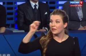 Polak poniżony w rosyjskiej tv:"nazistowska szumowino!" "faszystowska swołocz"