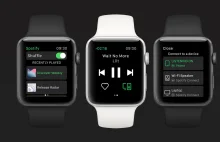 Platforma Spotify jest już dostępna na zegarki Apple Watch