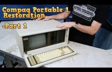 Renowacja komputera Compaq Portable 1 - (część pierwsza)