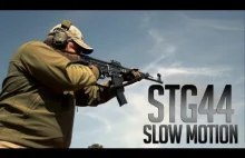 Sturmgewehr STG 44 w ultra slow motion.