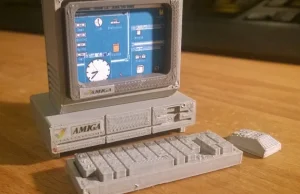 Amiga 1000 - mini model do wydrukowania