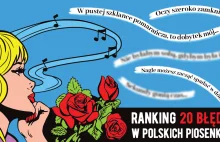 Jakie błędy w polskich piosenkach ranią uszy czytelników serwisu ?