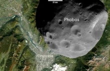 Jak duży jest księżyc Marsa - Phobos
