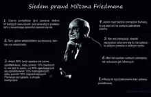 7 prawd ekonomicznych Miltona Friedmana