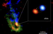 ALMA obserwuje narodziny masywnego układu podwójnego
