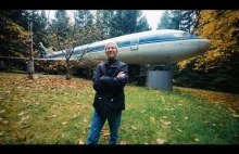 O człowieku, który to mieszka w samolocie Boeing 727