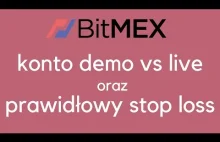 BITMEX tutorial: Demo vs Live oraz jak ustawić prawidłowo stop loss...