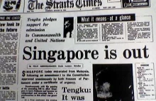 Czy Singapurowi faktycznie udało się bezkofliktowo oddzielić od Malezji,...