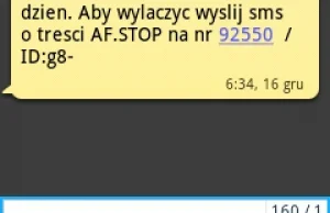 Ostrzegam przed naciągaczami na SMS premium