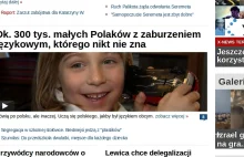 300 tys. małych Polaków z nieznanym zaburzeniem