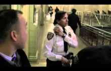 NYPD Policja aresztuje ludzi za krzyczenie w miejscu publicznym!