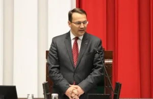 Sikorski oburzony wyciekiem akt: To demolowanie państwa!