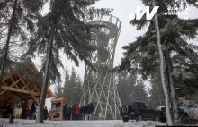 Wieża na gorze Borowa oficjalnie otwarta - Dziennik Wałbrzych