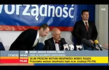 Janusz Korwin-Mikke vs Michał Boni 11.07.2014 Polsat News