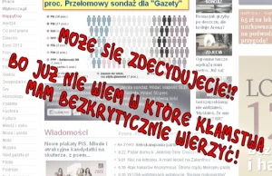 Kolejny przykład wiarygodności Wyborczej