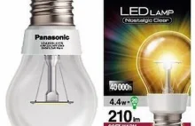 Panasonic oferuje technologię LED dla żarówkowych tradycjonalistów