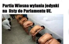 Wulgarny i homofobiczny mem na Facebooku: tak radny PiS "drwi" z Wiosny....