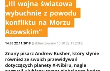 "Wiedza"rosyjskiego pisarza przeraża. 3 dni temu przepowiedział dzisiejszy dzień