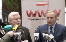 Powstał ruch Wolontariusze Wolnych Wyborów (WWW). Na jego czele Lech Wałęsa.