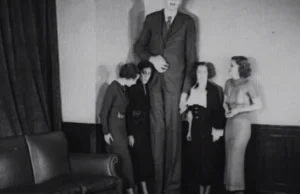 Robert Wadlow - najwyższy człowiek na Ziemi. Świetne zdjęcia