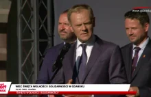 ZACZĘŁO SIĘ! Tusk jątrzy w Gdańsku: wasza telewizja publiczna, nasz internet!