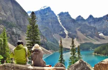 Cudowne Banff i cudowne jeziora. Part of Canada