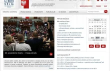 Hakerzy zaatakowali stronę Sejmu