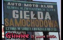 Giełda samochodowa w Gliwicach - 1993r.