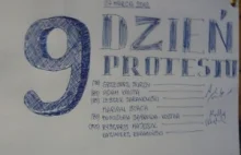 9 dzień protestu - Marian Stach w szpitalu