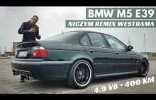 2002 BMW M5 E39 - Istny wzór SPORTOWEGO sedana... Klasyka.