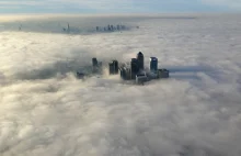 Wczorajsza mgła w Londynie