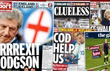 Euro 2016. Angielska prasa po porażce z Islandią