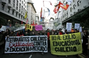 Protesty studentów w Chile