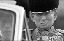 Bhumibol Adulyadej, król Tajlandii, nie żyje