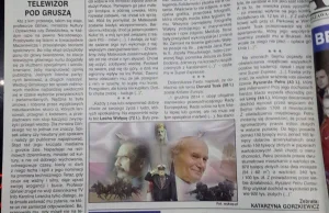 Lech Wałęsa w gazecie