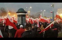 LIVE Dymy Wybuchy Marsz Niepodległości - od środka na żywo