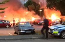 Wielki pożar w Szwecji. Spłonęło aż 88 samochodów