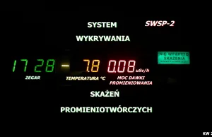 Stacjonarny system wykrywania skażeń promieniotwórczych 2.