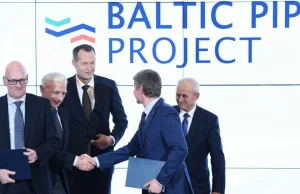 Umowa z Danią nt. statusu niektórych części Baltic Pipe.