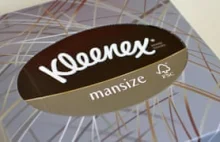 Chusteczki Kleenex 'Mansize' nie są poprawne politycznie. Teraz 'extra large'
