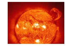Potężny wybuch na Słońcu