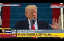 [PL] Przemówienie Donalda Trumpa po zaprzysiężeniu na 45 prezydenta...