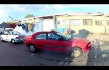 Toyota Celica VS Mazda 323 - Car Tug of War