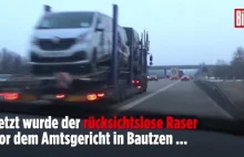 Niemiecka policja ściga polskiego złodzieja na autostradzie